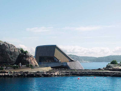 Подводный ресторан откроется в Норвегии