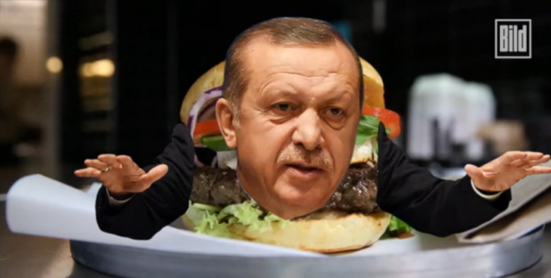 Ресторан в Кельне закрыли из-за «Эрдоган-бургера»