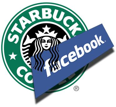 Starbucks + Facebook