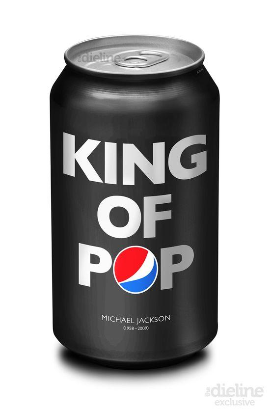 Pepsi выпустит коллекционную серию банок с портретом Майкла Джексона
