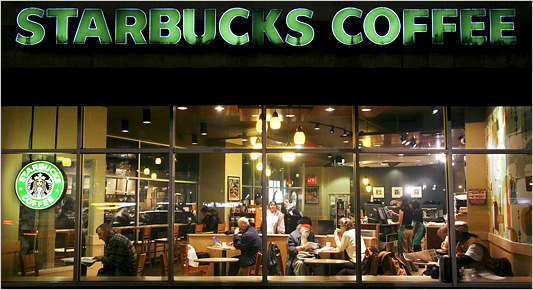 Starbucks сообщает о доходах