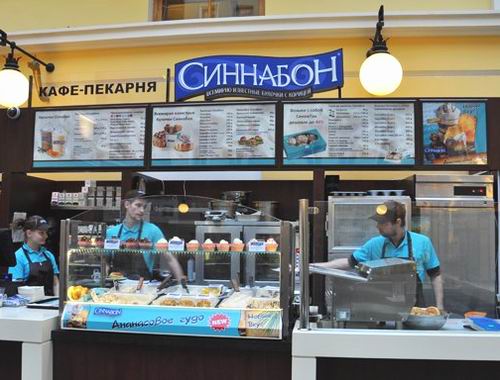 Американская сеть Cinnabon открывает новые заведения в Петербурге