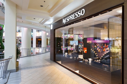 Компания Nespresso представила в Москве новый бутик