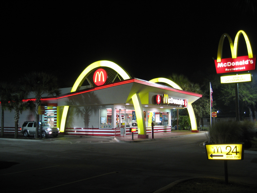 McDonald’s начал редизайн своих ресторанов в США
