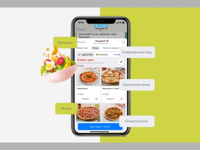 Ресторан в Телеграм: мини приложения – макси польза