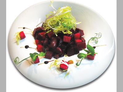 Постный салат с итальянской ноткой от Михаила Кормилицына, шеф-повара компании «Хайнц»