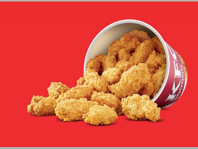 Поленья с запахом жареной курицы от KFC