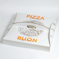 Коробка для пиццы с ручкой под заказ