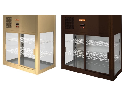 Настольные холодильные витрины HICOLD с верхним расположением агрегата
