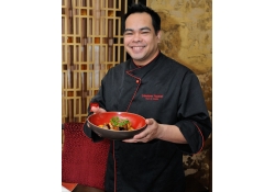 Креветки в сычуаньском соусе от Криса Русабана, шеф-повара ресторана Tse Fung