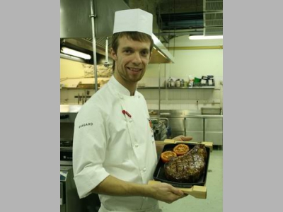 Рибай стейк от Андрея Бредкина, повара ресторана Stroganoff Steak House