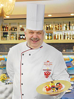 Шеф-повар Анатолий Галкин стал новым руководителем ресторанного комплекса гостиницы «Салют»
