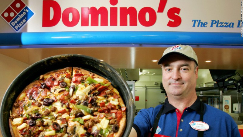 Domino'sPizza увеличила прибыль в I квартале 2017 года