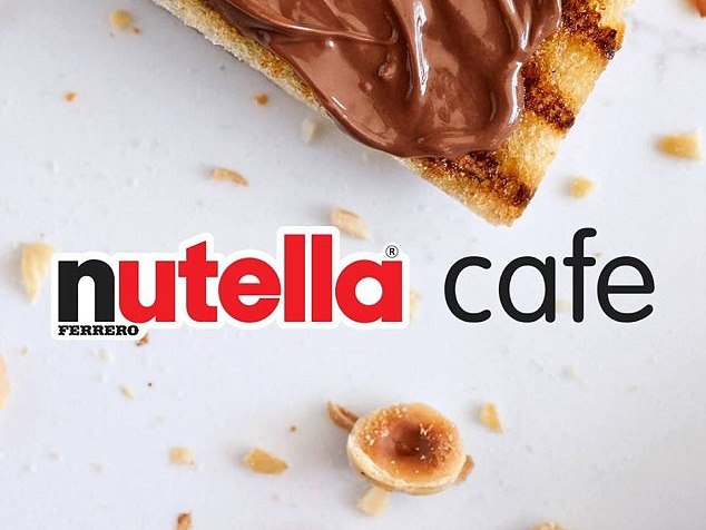 Первый ресторан Nutella планируется к открытию