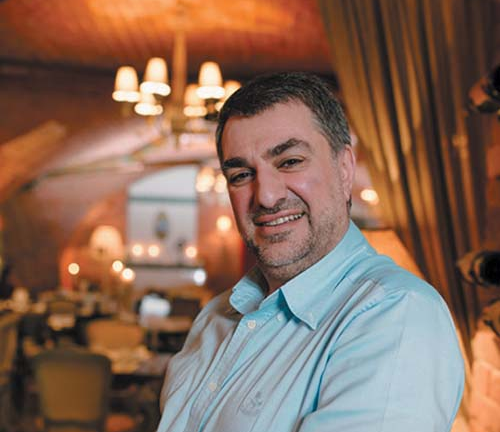 Игорь Гюнашян,  владелец ресторана LEGRAN