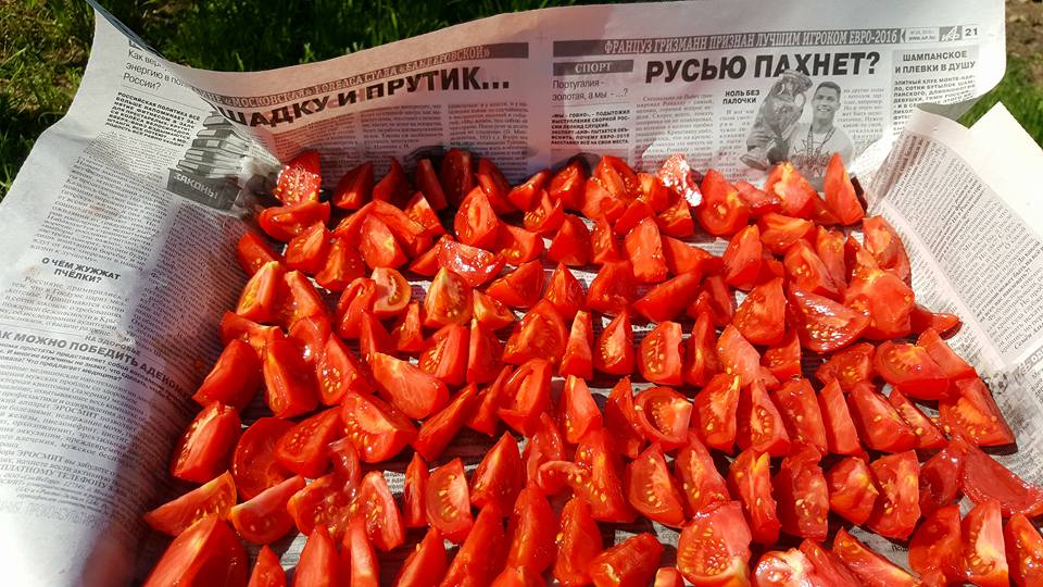 Вяленые помидоры от Анатолия Одинцова