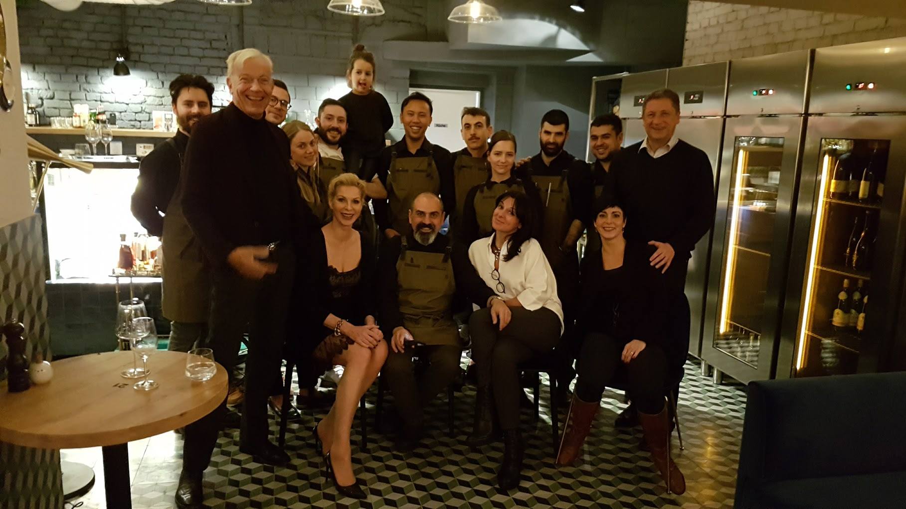 Команда ресторана MINE во главе с Арамом Мнацакановым