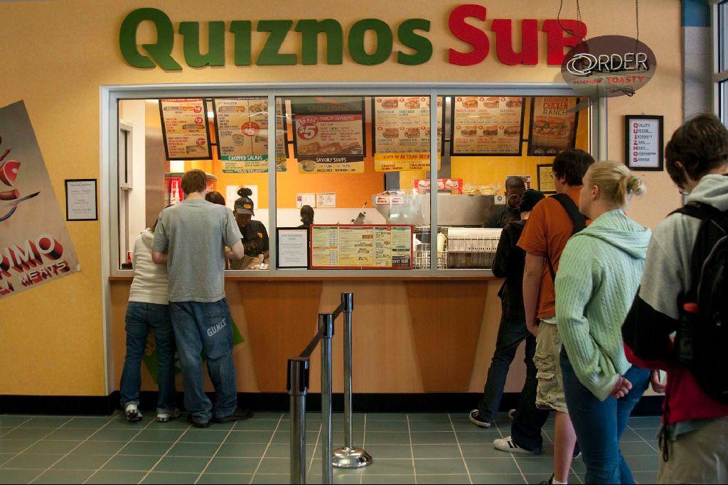 На рынок Петербурга выйдет новая сеть ресторанов фастфуда  Quiznos