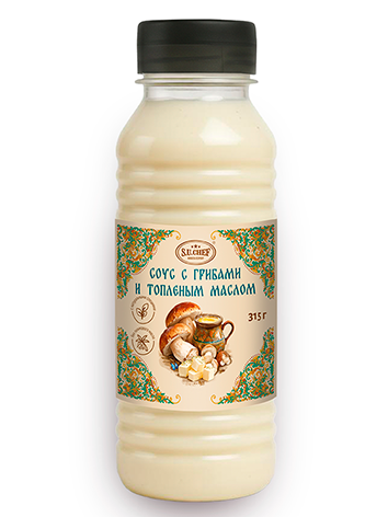 Соус майонезный с грибами и топлёным маслом