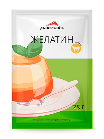 Желатин пищевой фасованный
