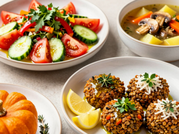 Фото "Постное меню" сгенерировано ИИ