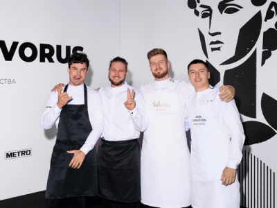 Молодые шефы из Петербурга выступили на третьем ужине OMNIVORUS